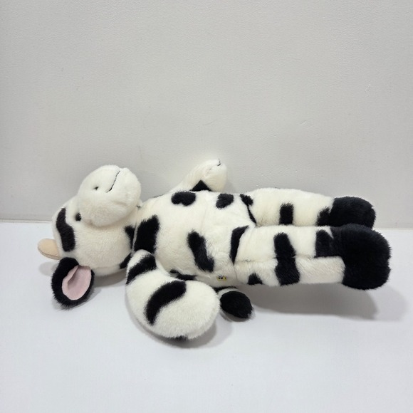Build A Bear Holstein Cow Black White Retired Vintage 18" Plush Stuffed Animal - Picture 4 of 10